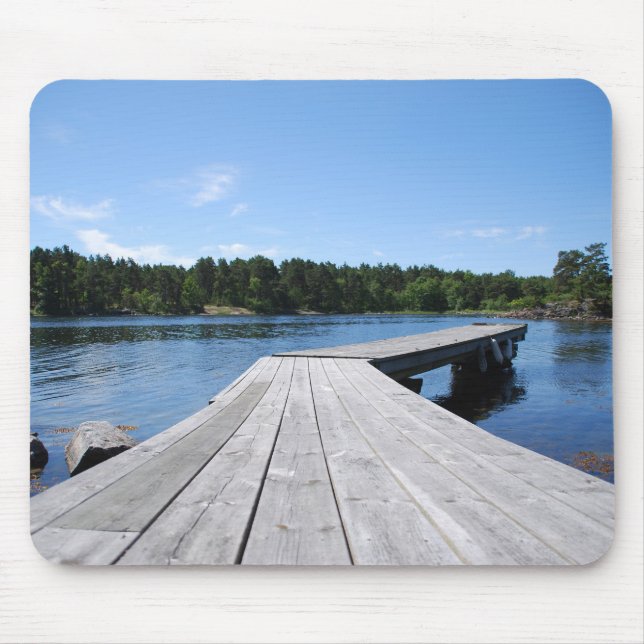 Swedish fjord mouse pad (Front)