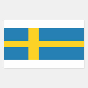 Swedish Flag, Flag of Sweden Sticker