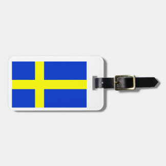 Swedish Flag Luggage Tag