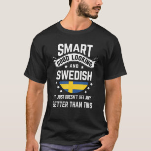 Swedish Flag Native Pride Sweden Swedish Roots T-Shirt