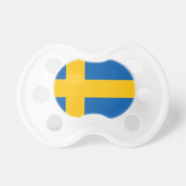 Swedish Flag Pacifier (Front)
