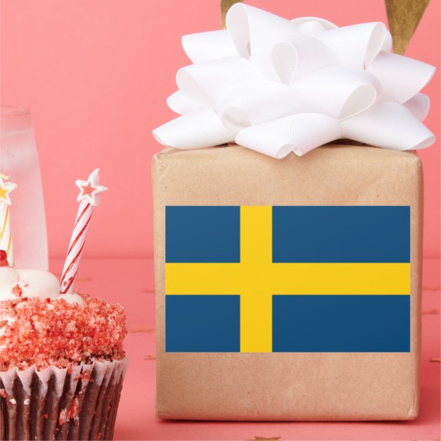Swedish Flag Sticker (Party)