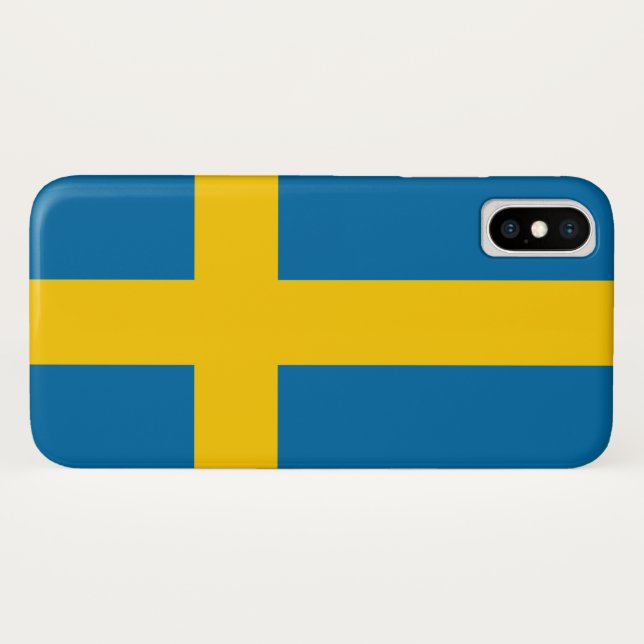 Swedish Flag (Sweden) Case-Mate iPhone Case (Back (Horizontal))