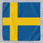 Swedish Flag & Sweden fashion bandana /sport fan<br><div class="desc">BANDANAS: Swedish Flag & Sweden fashion fabric - love my country,  travel,  holiday,  national patriots / sports fans</div>