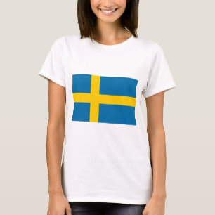 Swedish Flag (Sweden) T-Shirt