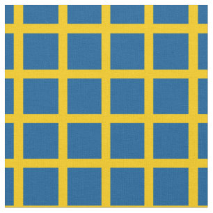 Swedish Flag & Sweden Trendy Fabric /fashion