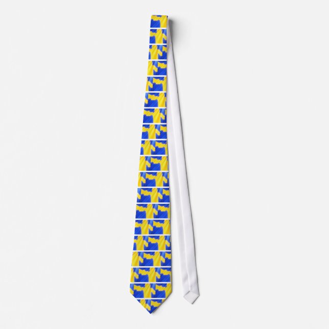 Swedish Flag Tie (Front)