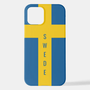 Swedish flag Zazzle Basic Value iPhone 12 Case