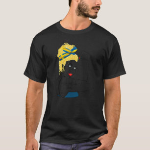 Swedish Girl Unbreakable Strong Woman Tattoo T-Shirt