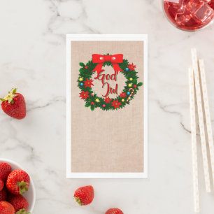 Swedish God julservett Napkin