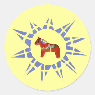 Swedish Horse Sticker