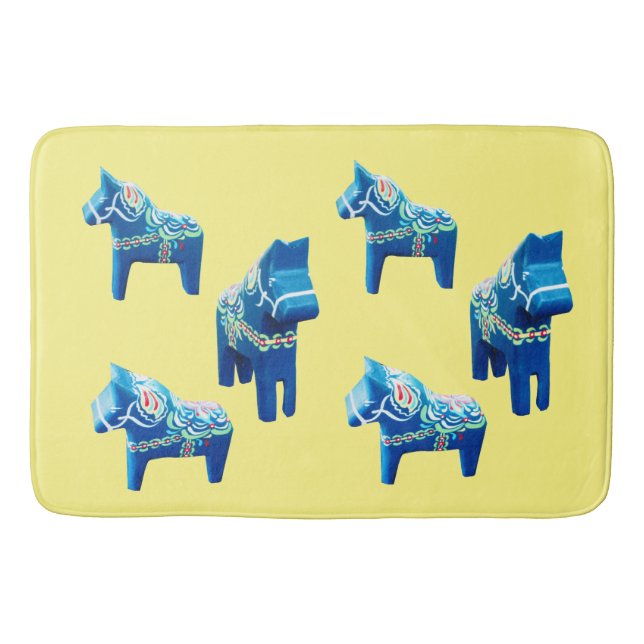 Swedish Horses Bathmat (Front)