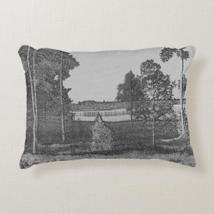 Swedish landskap accent pillow