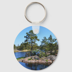 Swedish landskap keychain
