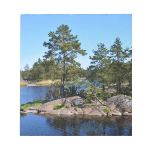 Swedish landskap notepad