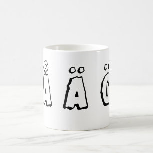 Swedish letters (å ä ö) coffee mug