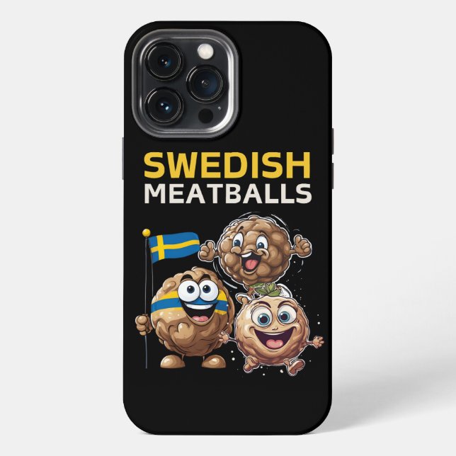Swedish Meatballs iPhone Case (Back)