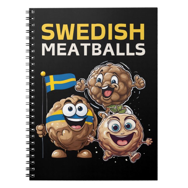Swedish Meatballs Notebook (Front)