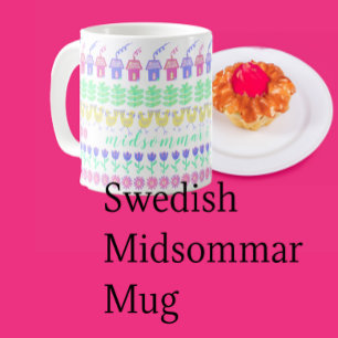 Swedish Midsummer Coffee Mug