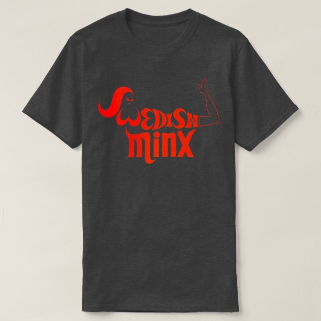Swedish Minx 1977 T-Shirt (Design Front)