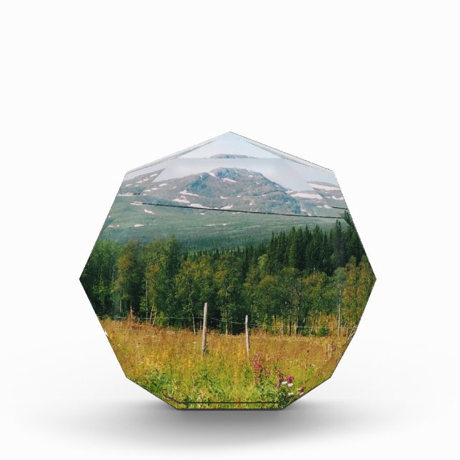 Swedish Mountain Landscape  Photo Block (Front)