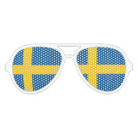 Swedish pride party shades | Flag of sweden