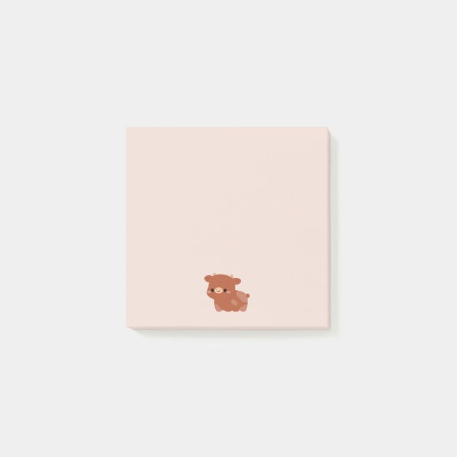 Swedish Red Cow Post-it Notes (Front)