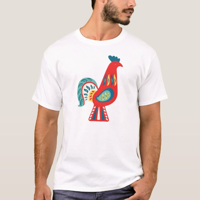 Swedish Rooster T-Shirt (Front)