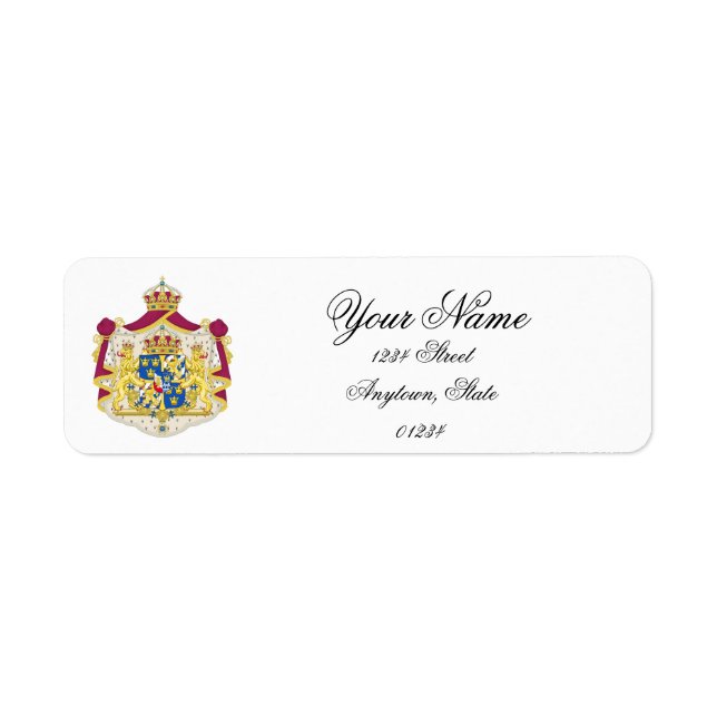 Swedish Royalty Personalize (Front)