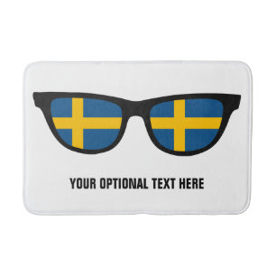 Swedish Shades custom bath mats