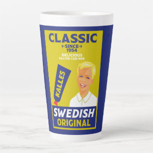 Swedish smörgåskaviar Fish Kaviar Latte Mug