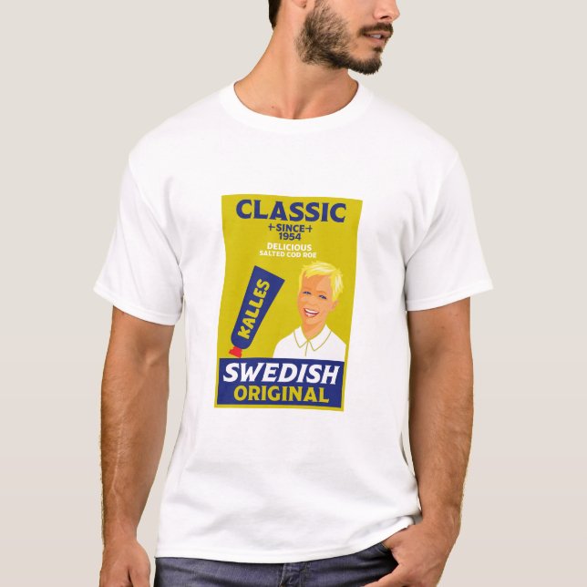 Swedish smörgåskaviar Fish Kaviar T-Shirt (Front)