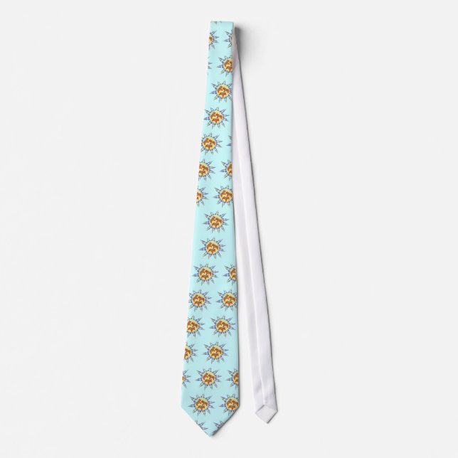 Swedish Sunburst Tie (Front)