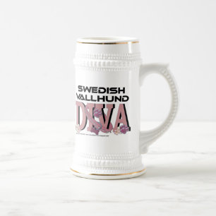 Swedish Vallhund DIVA Beer Stein