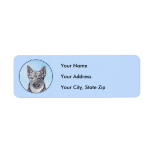 Swedish Vallhund Painting - Cute Original Dog Art