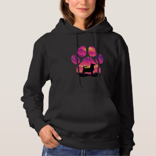 Swedish Vallhund Paw Mom Dad Dog  Women Men Hoodie