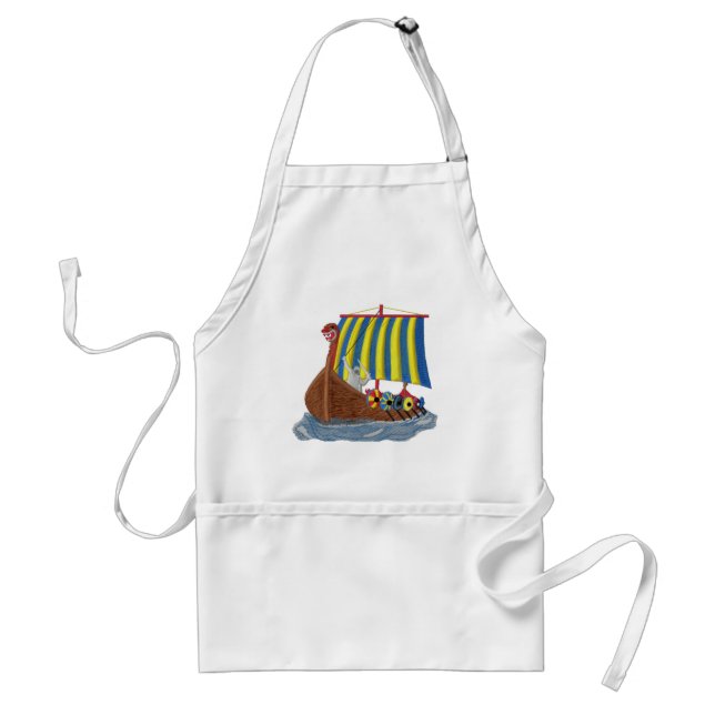 Swedish Viking Ship Standard Apron (Front)