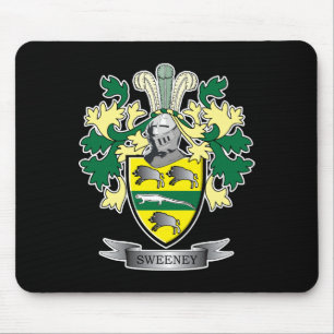 Sweeney Coat of Arms Mouse Pad