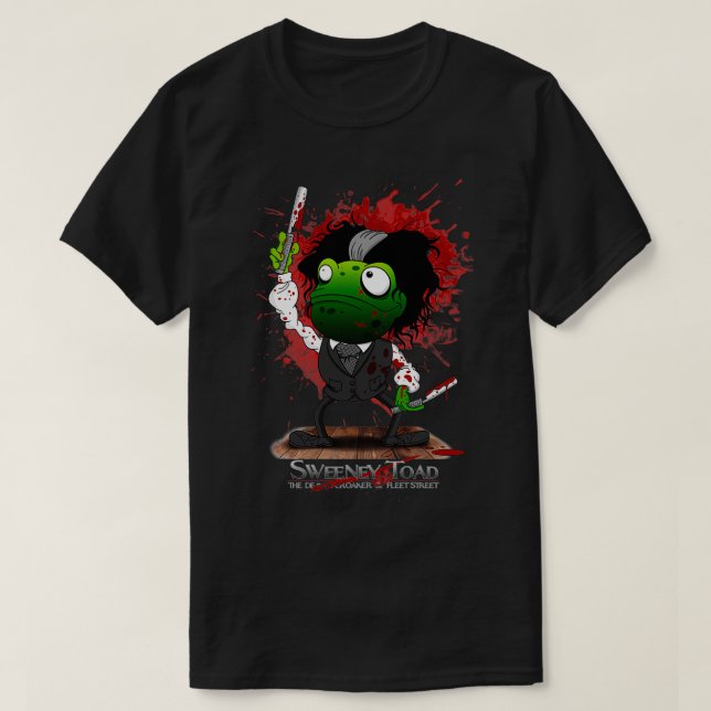 Sweeney Toad T-Shirt (Design Front)