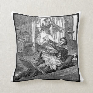 Sweeney Todd Barbers Chair-Penny Dreadful Pillow T
