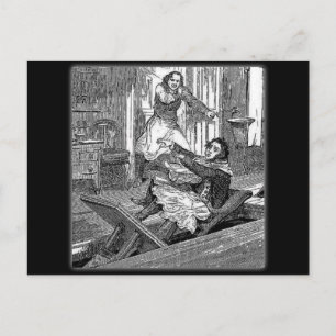 Sweeney Todd-Barbers Chair-Penny Dreadful Postcard