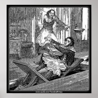 Sweeney Todd-Barbers Chaise-Penny Poster terrible