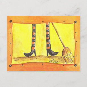 Sweeping Up Postcard by Liz Revit