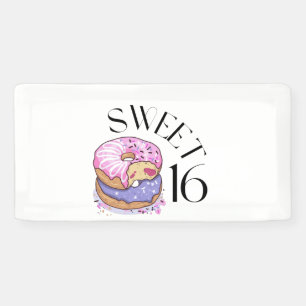 Sweet 16 2x1 Vinyl Banner