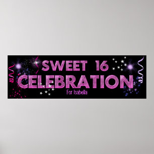 Sweet 16 Banner Poster