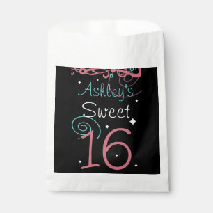 Sweet 16 Birthday Party Favour Bag