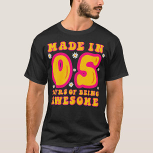 Sweet 16 Birthday Party Gift Made in 05 16 Years T-Shirt