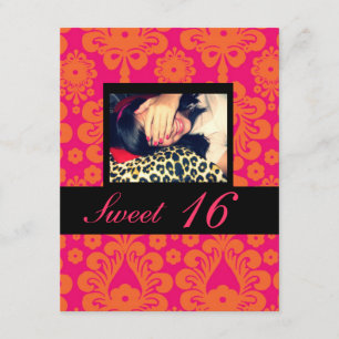 Sweet 16 Birthday Party Invitations