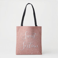 Sweet 16 Birthday Rose Gold Blush Pink Glitter