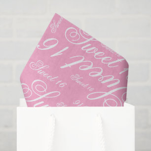 Sweet 16 Custom Colour Tissue Paper
